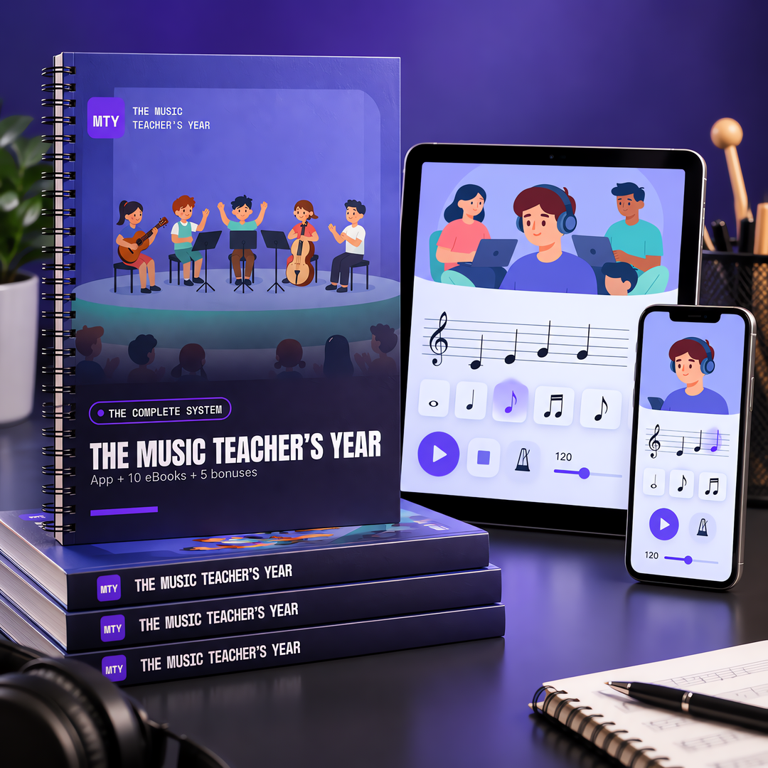 The Music Teacher's Year — app + 10 eBooks